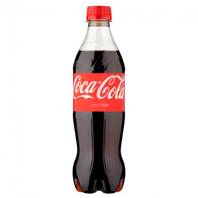 Bebidas frías disponibles: Coca Cola, Sprite, Guitig
