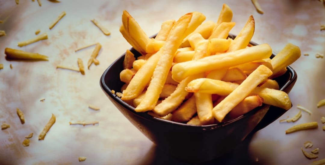 Papas fritas crujientes